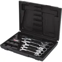 Ks Tools 503.4859 Ring-steeksleutelset Sleutelbreedte (metrisch) 8 - 19 mm