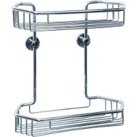 TESA Douchebak, DRAAD douchekorf (27,5 x 13,5 x 28,5 cm)