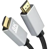 Helos Anschlusskabel, HDMI Stecker/Stecker, PREMIUM 8K, 3,0m, schwarz HDMI 2.0 Stecker/Stecker , PREMIUM