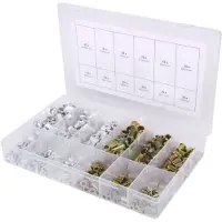 Ks Tools 970.0630 Assortiment draadeinden, staal en aluminium, M3x9mm-M10x21mm, 300-delig