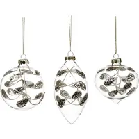 Goodwill Kerstbal Glas Goud D 8 cm Voordeelass. Per 3 Stuks