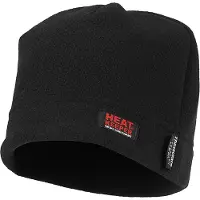 Heatkeeper - Thermo Muts Heren - Fleece - Zwart - One Size - 4-Stuks