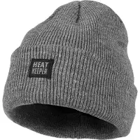 Heatkeeper - Thermo muts heren - One Size - Grijs - 2-Stuks - Warme heren mutsen