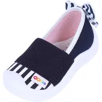 Sarcia.eu Donkerblauwe sneakers, slofjes met strikje LEMIGO