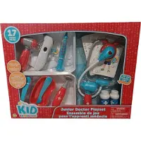 Playgo - Kid Connection Junior Doctor Playset 17 pieces - jonotoys