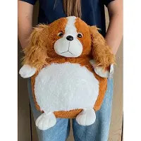 Cozy Time spaniel hond 38 cm handwarmer en knuffelkussen - knuffel hond - knuffel spaniel