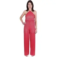 Sarcia.eu John Zack glinsterende rode jumpsuit