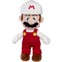 Super Mario Peluche Fire Mario 30 cm