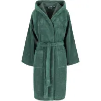 Casilin Teddy Badjas met Capuchon - Fleece en katoen - Maat XXL - Eucalyptusgroen