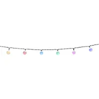 QAZQA Buiten lichtsnoer 7m incl. LED 50-lichts RGBW solar- Festival