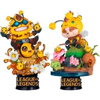 Beast Kingdom Toys - Riot - Diorama-119 - League of Legends - Beemo & BZZZiggs (x2) - 15cm