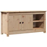 vidaXL TV-kast, 103x36,5x52 cm, massief grenenhout