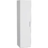 Plieger Kolomkast mia hoog 145x35 cm omkeerbaar softclose wit