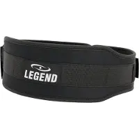 Legend Sports Fitness Riem Comfort Heren/Dames Zwart Nylon