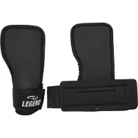 Legend Sports Fitness Handschoenen FlapGrip Heren/Dames Zwart Katoen