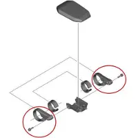 Shimano display houder steun l+r steps sc-e6010