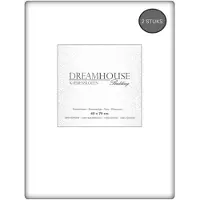 Dreamhouse Kussenslopen Wit Dreamhouse (2-stuks)