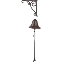 Clayre & Eef Bruine Bel 14*11*18 cm 6Y4315