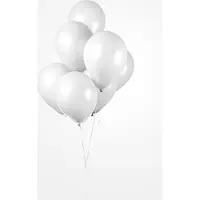 We Fiesta 50 ballonnen 12″ wit - Thema Feest Party Ballon