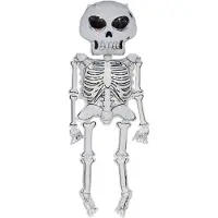 We Fiesta 3x Folieballon Skelet 62″/158cm - Halloween Scary Eng Party Thema Feest