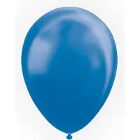 We Fiesta 50 Balloons 12″ metallic blauw - Thema Feest Party Ballon