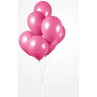 We Fiesta 100 ballonnen 12″ hard roze - Versiering Feestdecoratie Decoratie Verjaardag Jubileum Thema Feest Ballon