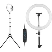 Tracer Traglo46745 Studio Ringlamp - Professionele Belichting voor Perfecte Foto's en Video's - Perfecte belichting voor Streamers, TikTok Creators, en Contentmakers!