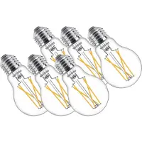 Philips LED Filamentlamp A60 E27 – 60W Vervanger Helder – Set van 6