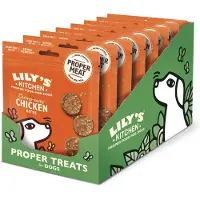 Lily's Kitchen - Hondensnacks - Chomp-Away Kip Bites - Kip - 8 x 70 g