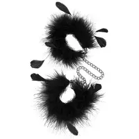S Pleasures Manchetten S Pleasures Feather Zwart