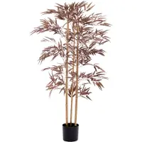 Light & Living Ornament in pot 152x90x152 cm BAMBOO metallic donker brons (Brons, 152x90x152cm)