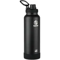Takeya - Actives Insulated Bottle 1200 ml - Isoleerfles 1,2 l, grijs