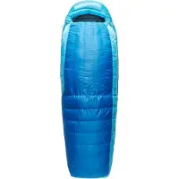 Sea to Summit Trek Slaapzak -18C Blauw || Maat: Long - Rits Links