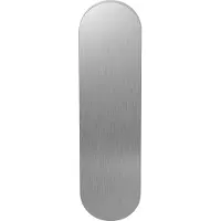 GPF bouwbeslag GPF Gatdeel kortschild afgerond 169x46x8,5mm geheel blind