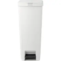 Brabantia StepUp Prullenbak - Pedaalemmer - 40 liter - Light Grey