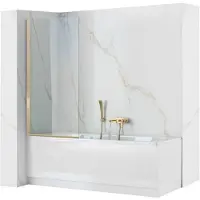 REA Elegant Badwand Goud 80Cm