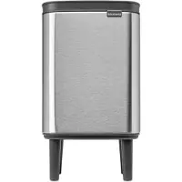 Brabantia BO Vuilnisbak HI, 4 liter, matstijl, vlekbestendig