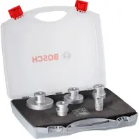 Bosch Coffret 5 scie trépans Diamant DrySpeed - 2608576669