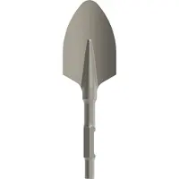 Bosch Accesorios 2608690110 Burin Spatule 30 Mm Queue 6 Pans 400 X 135 Mm