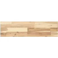vidaXL Wandschap zwevend 100x20x4 cm onbehandeld massief acaciahout