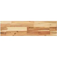 vidaXL Wandschap zwevend olieafwerking 100x20x4 cm massief acaciahout