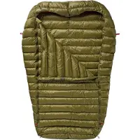 Pajak - Trekking slaapzakken - Quest 4Two Olive voor Unisex - Kaki