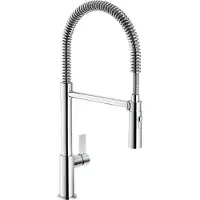 Reginox Yukon pull-out eenhendel keukenkraan met handdouche chroom R31582