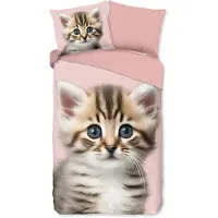 Good Morning Dekbedovertrek Meow - 140 x 200/220 cm