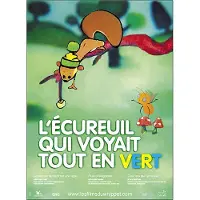 White Ecureuil Qui Voyait Tout En Vert-Vf