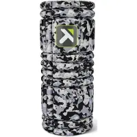 Triggerpoint - The Grid 1.0 Foam Roller - 33cm - Grijs Camo - Schuim - Massage Roller - Yoga - Pilates - Fitness