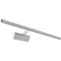Toolight Wandlamp, Azuurblauwe Led Boven Een Spiegel 9w 70cm APP366-1W Chrome