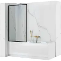 REA Lagos Badwand Zwart 80Cm
