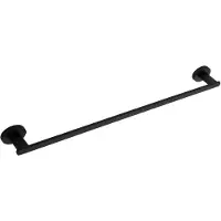 Tutumi 322187 Til Handdoekhouder Zwart 6X62X4,5Cm