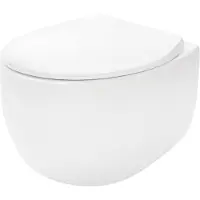 REA - Hangende toiletpot - Lars - Wit - 50X37X36CM